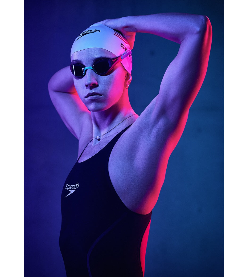 Speedo Women's LZR Intent 2.0 Open Back Kneeskin Tech Suit Swimsuit