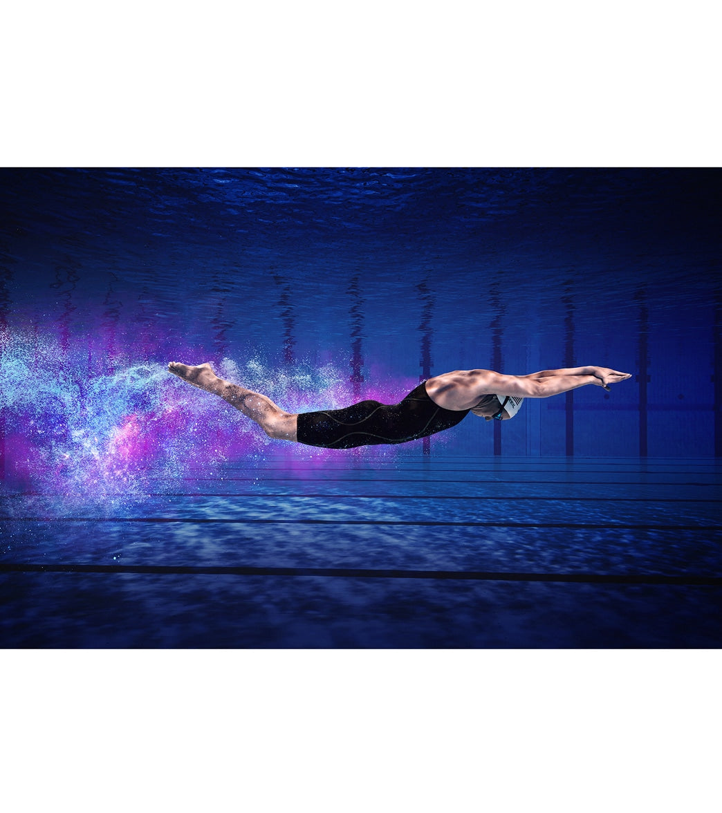 Speedo Women's LZR Intent 2.0 Closed Back Kneeskin Tech Suit Swimsuit