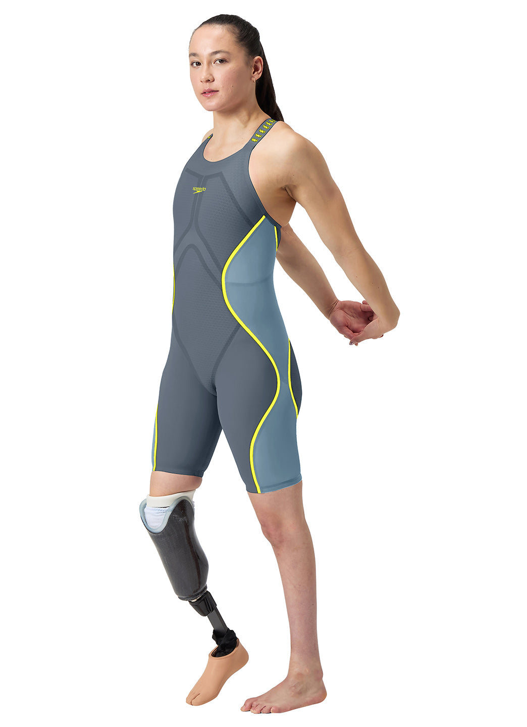 Speedo Women's LZR Intent 2.0 Closed Back Kneeskin Tech Suit Swimsuit