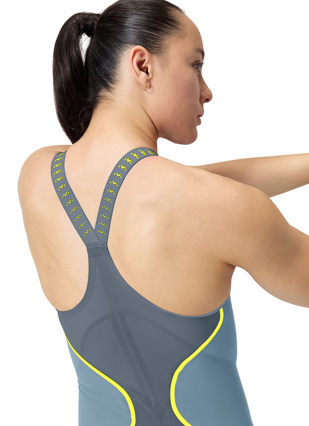 Speedo Women's LZR Intent 2.0 Closed Back Kneeskin Tech Suit Swimsuit