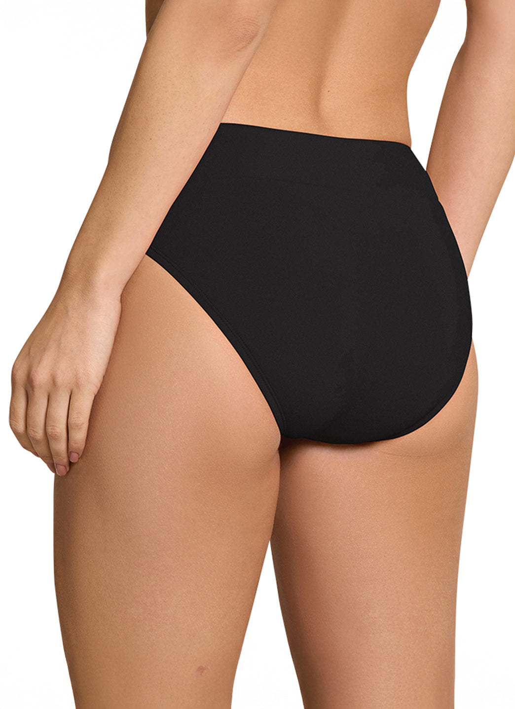 Jantzen Women's Agnes Solid Banded Hipster Bikini Bottom