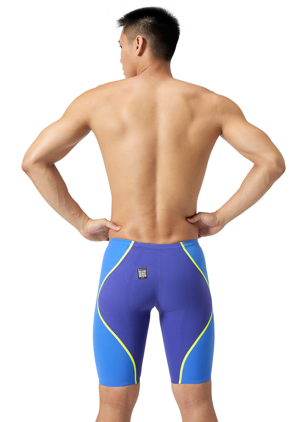 Speedo Men's LZR Intent 2.0 High Waist Jammer Tech Suit Swimsuit