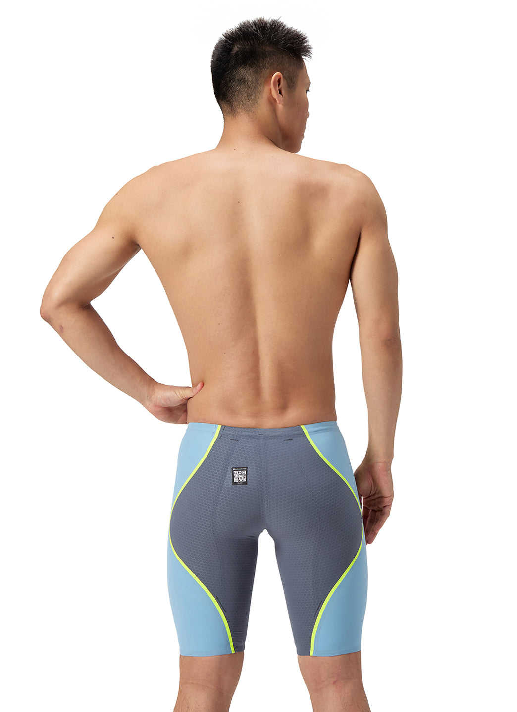 Speedo Men's LZR Intent 2.0 High Waist Jammer Tech Suit Swimsuit