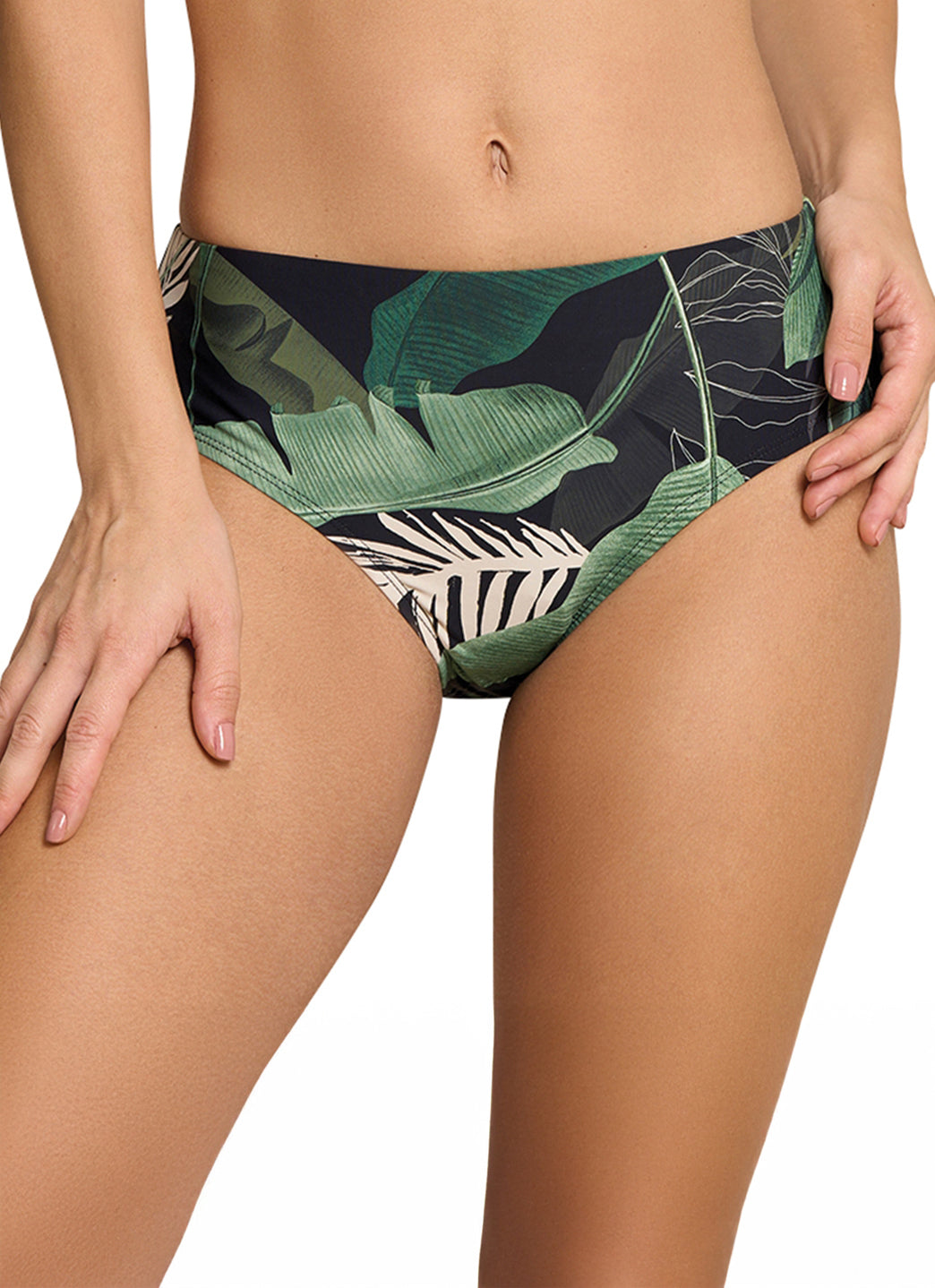 Jantzen Women's Boho Palms Judy Hipster Bikini Bottom