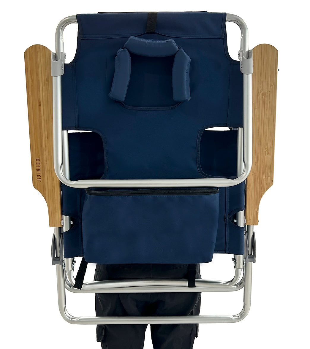 Ostrich Backpack 3N1 Wood Arm Lounge Chair