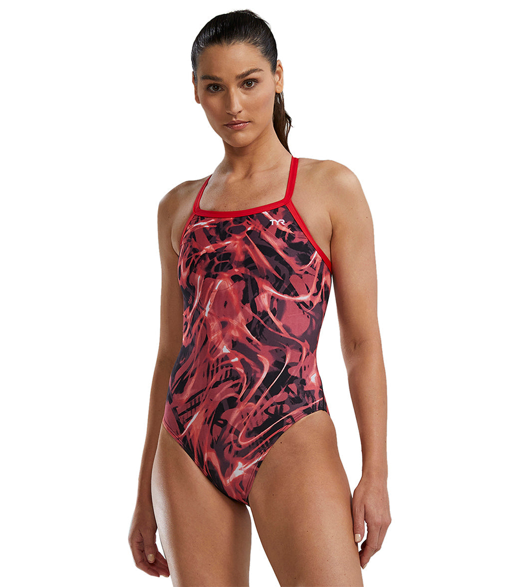 TYR Women's Electro Diamondift One Piece Swimsuit