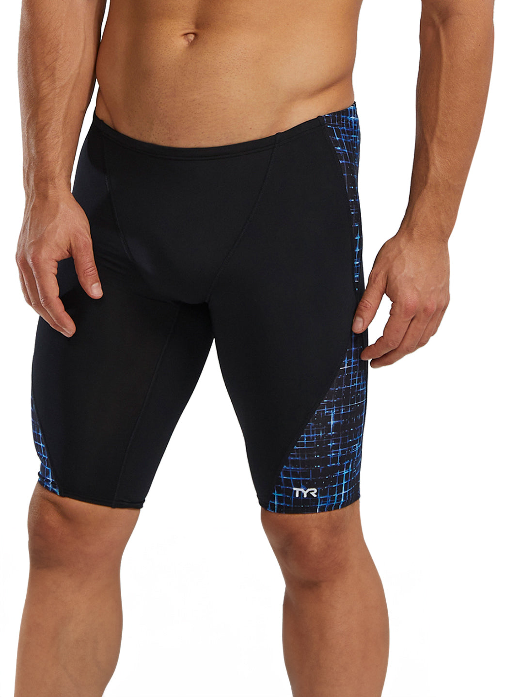 TYR Men's Atrix Blade Splice Jammer Swimsuit