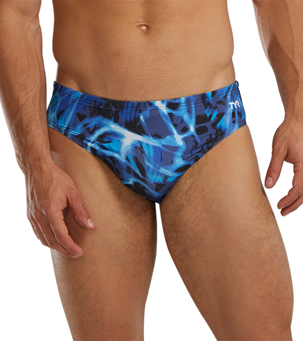 TYR Men's Electro Brief Swimsut