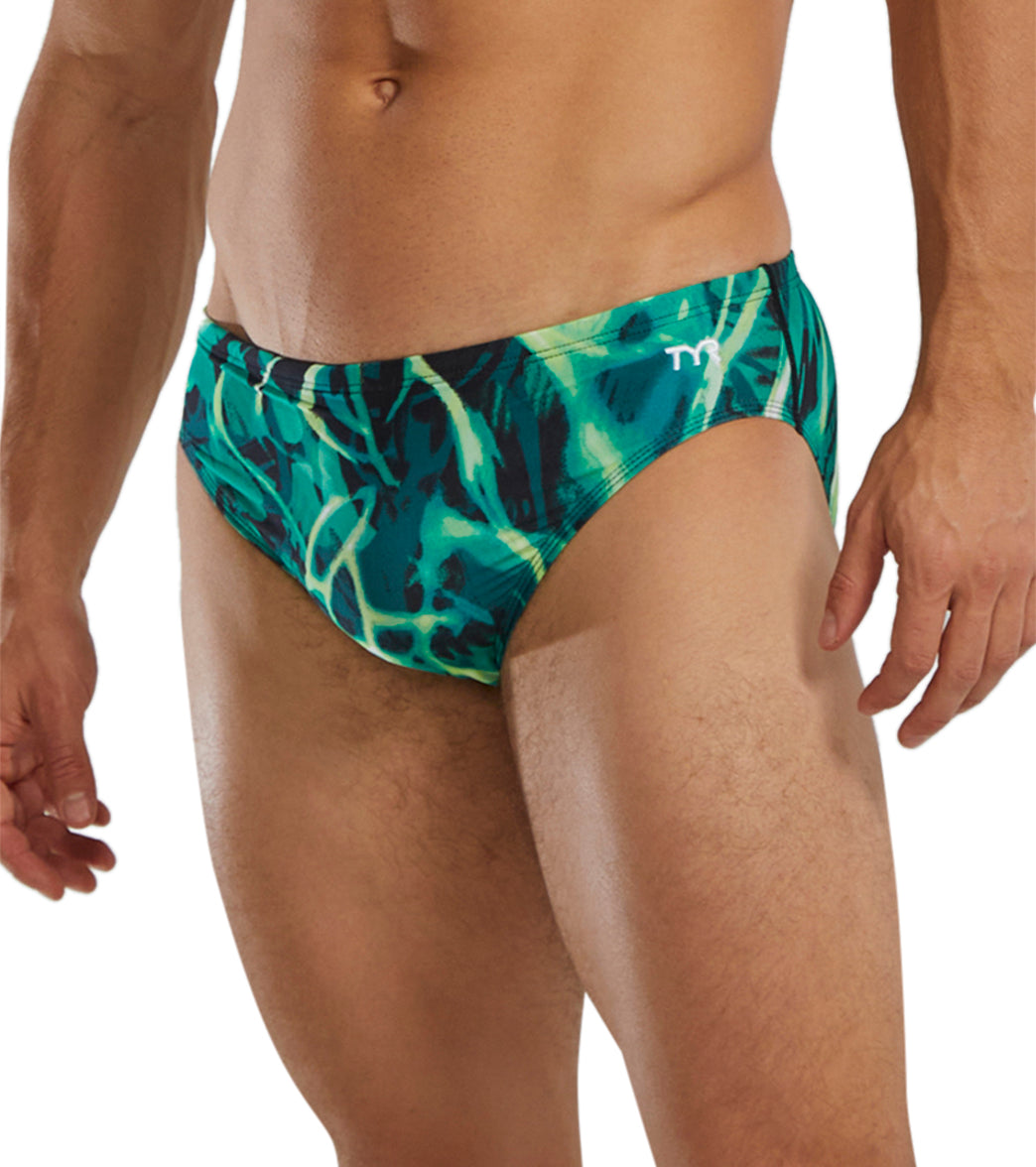 TYR Men's Electro Brief Swimsut