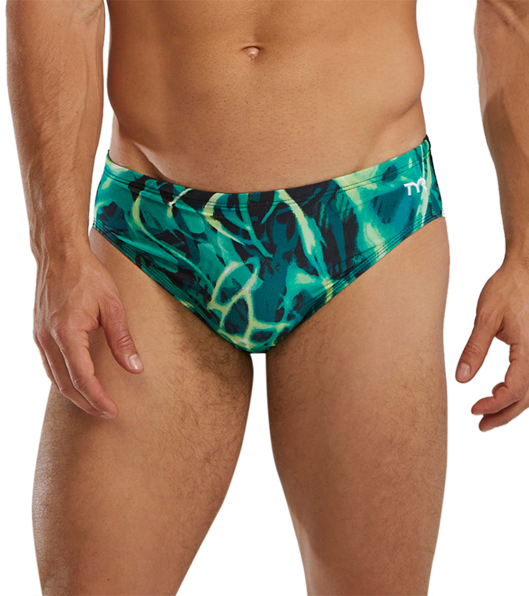 TYR Men's Electro Brief Swimsut