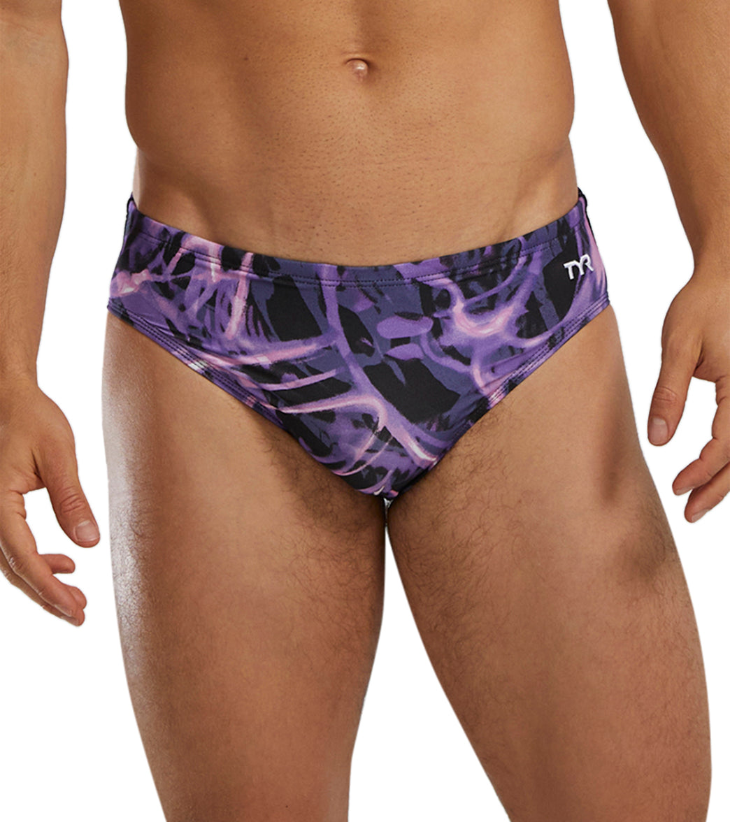 TYR Men's Electro Brief Swimsut