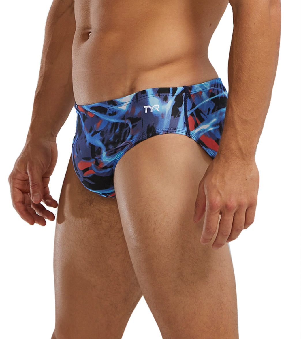 TYR Men's Electro Brief Swimsut
