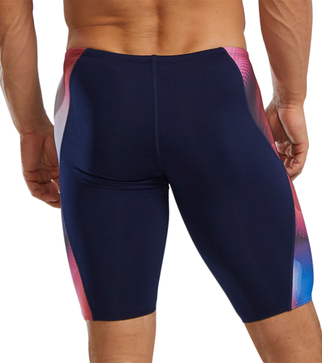 TYR Men's Unwaver Large Logo Jammer Swimsuit