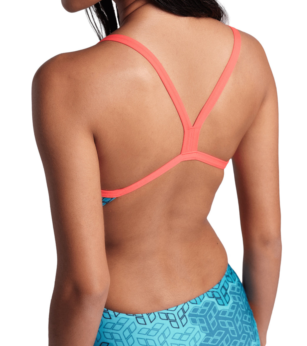 Arena Women's Camo Kikko Challenge Back One Piece Swimsuit