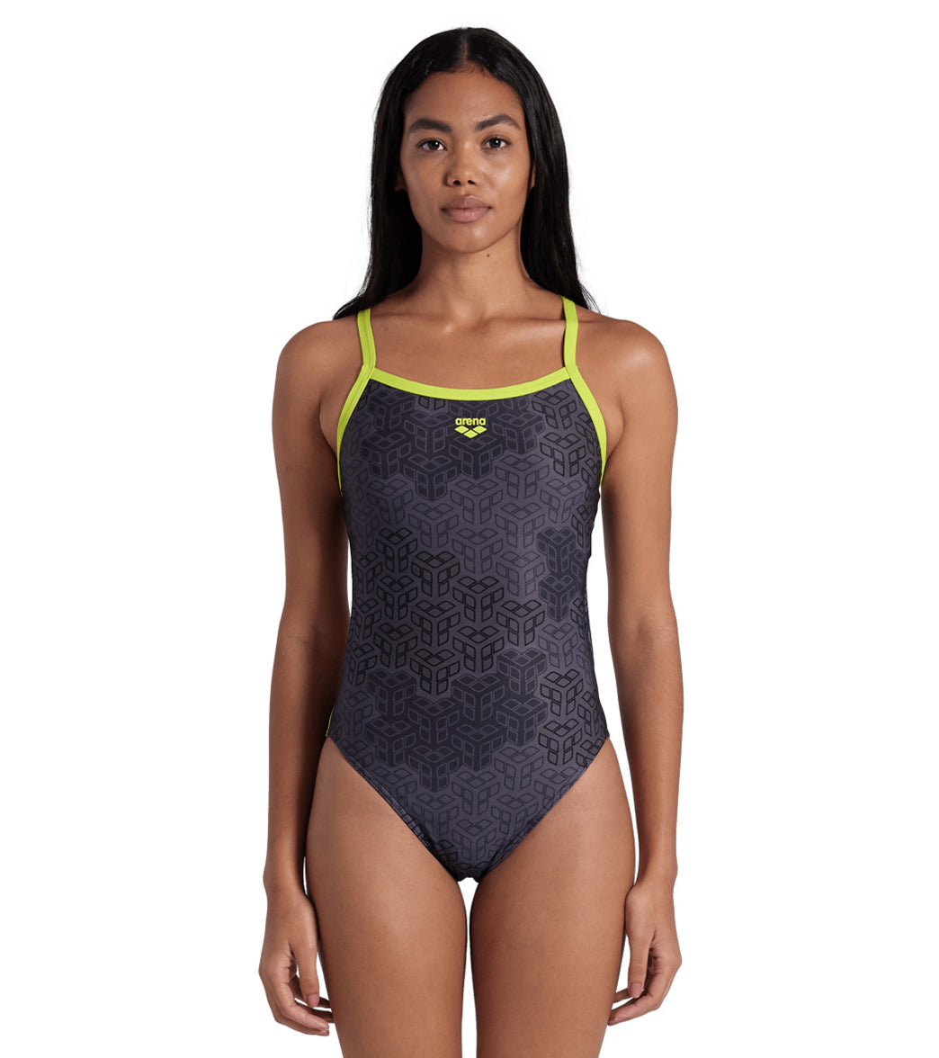 Arena Women's Camo Kikko Challenge Back One Piece Swimsuit