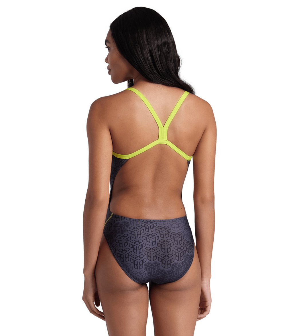 Arena Women's Camo Kikko Challenge Back One Piece Swimsuit