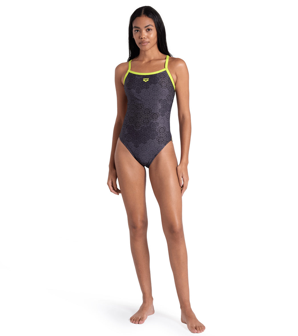 Arena Women's Camo Kikko Challenge Back One Piece Swimsuit