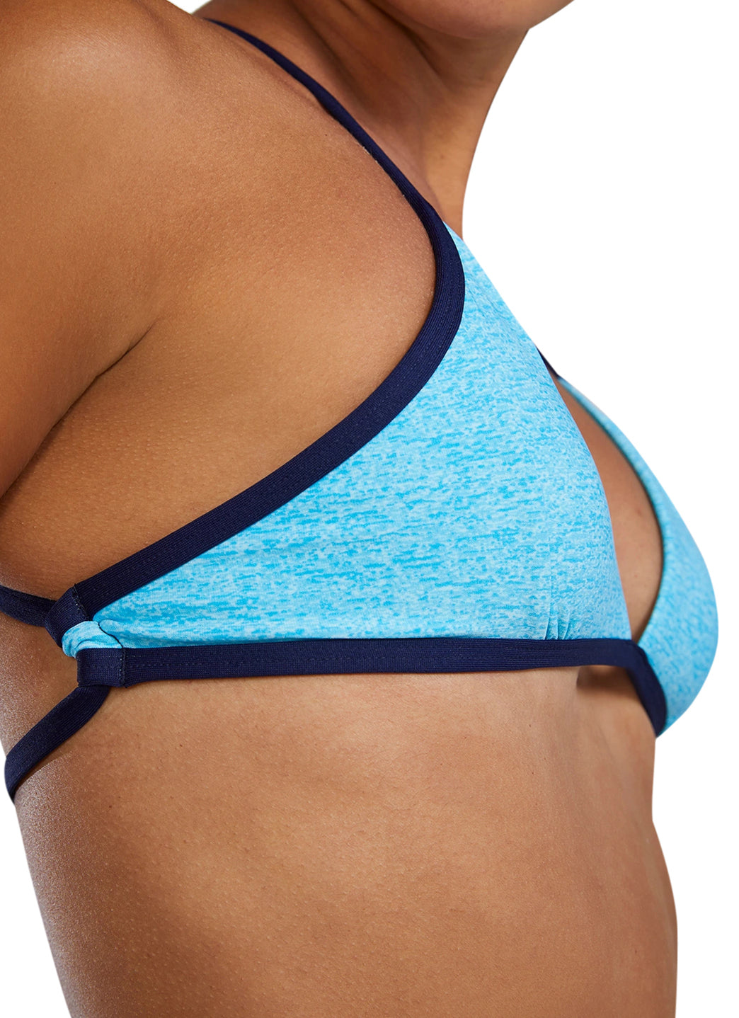 TYR Women's Lapped Durafast Elite Triangle Tieback Bikini Top