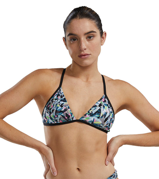 TYR Women's Prismbreak Triangle Tieback Bikini Top
