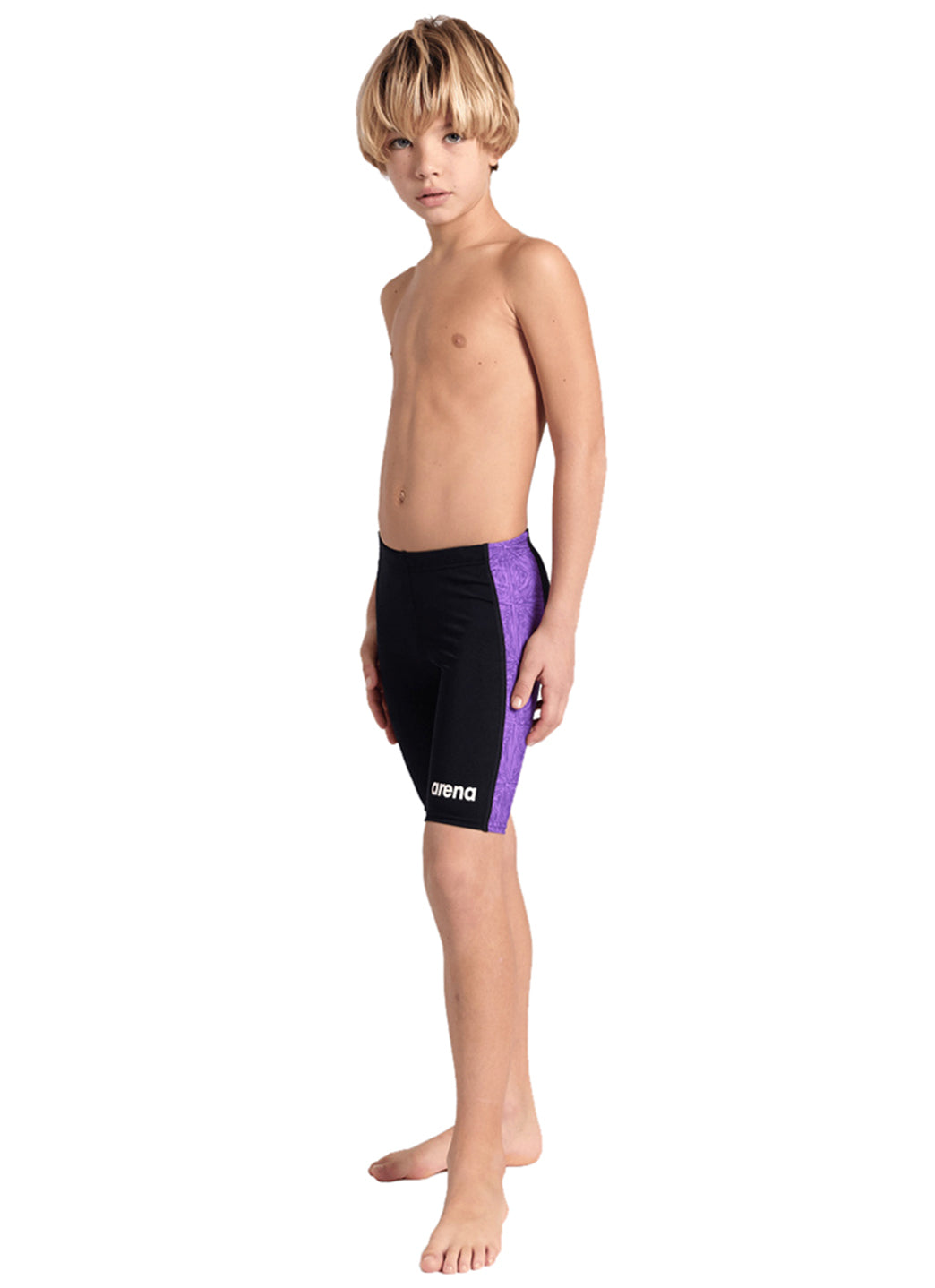 Arena Men's Abstract Tiles Jammer Swimsuit