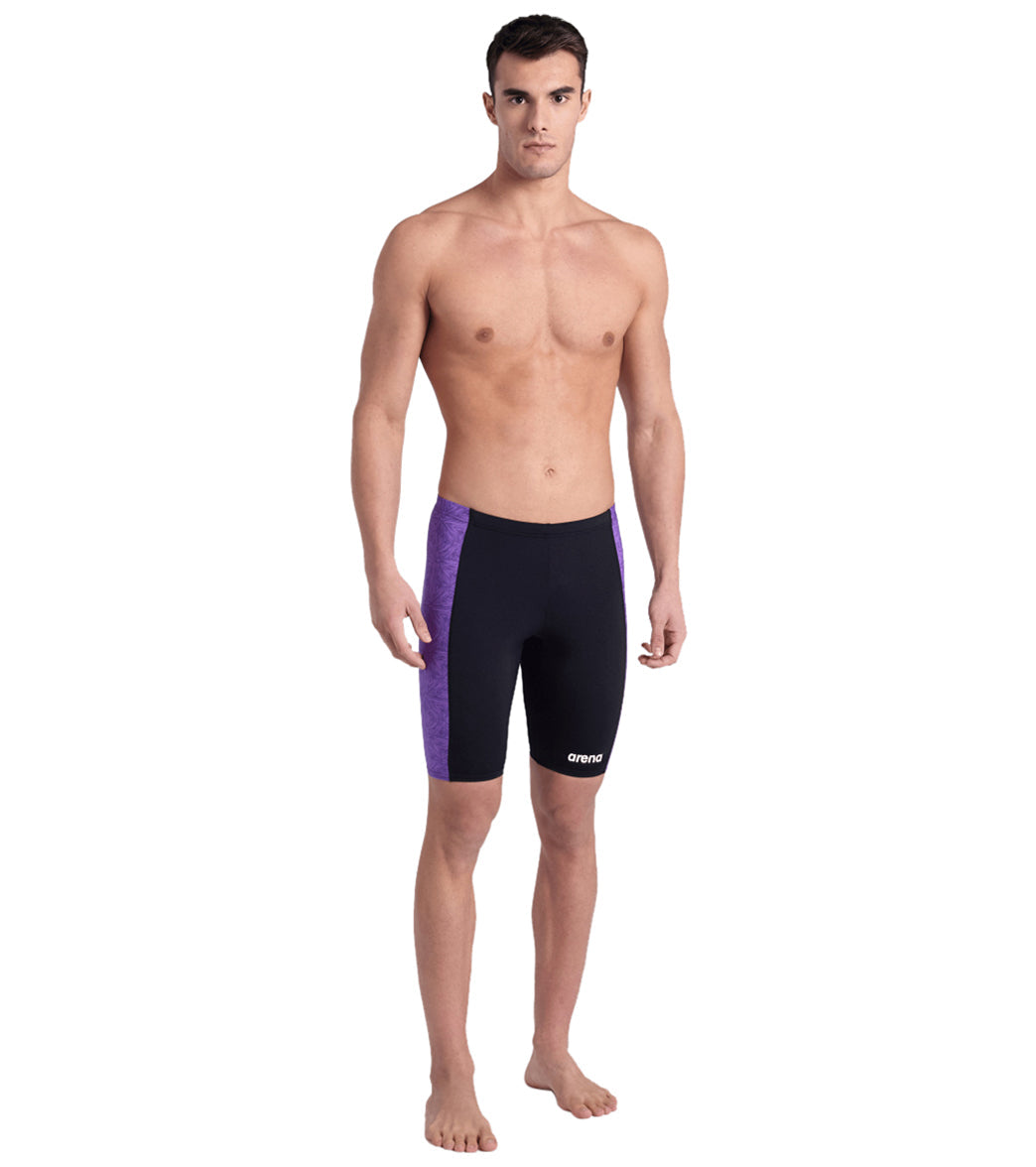 Arena Men's Abstract Tiles Jammer Swimsuit
