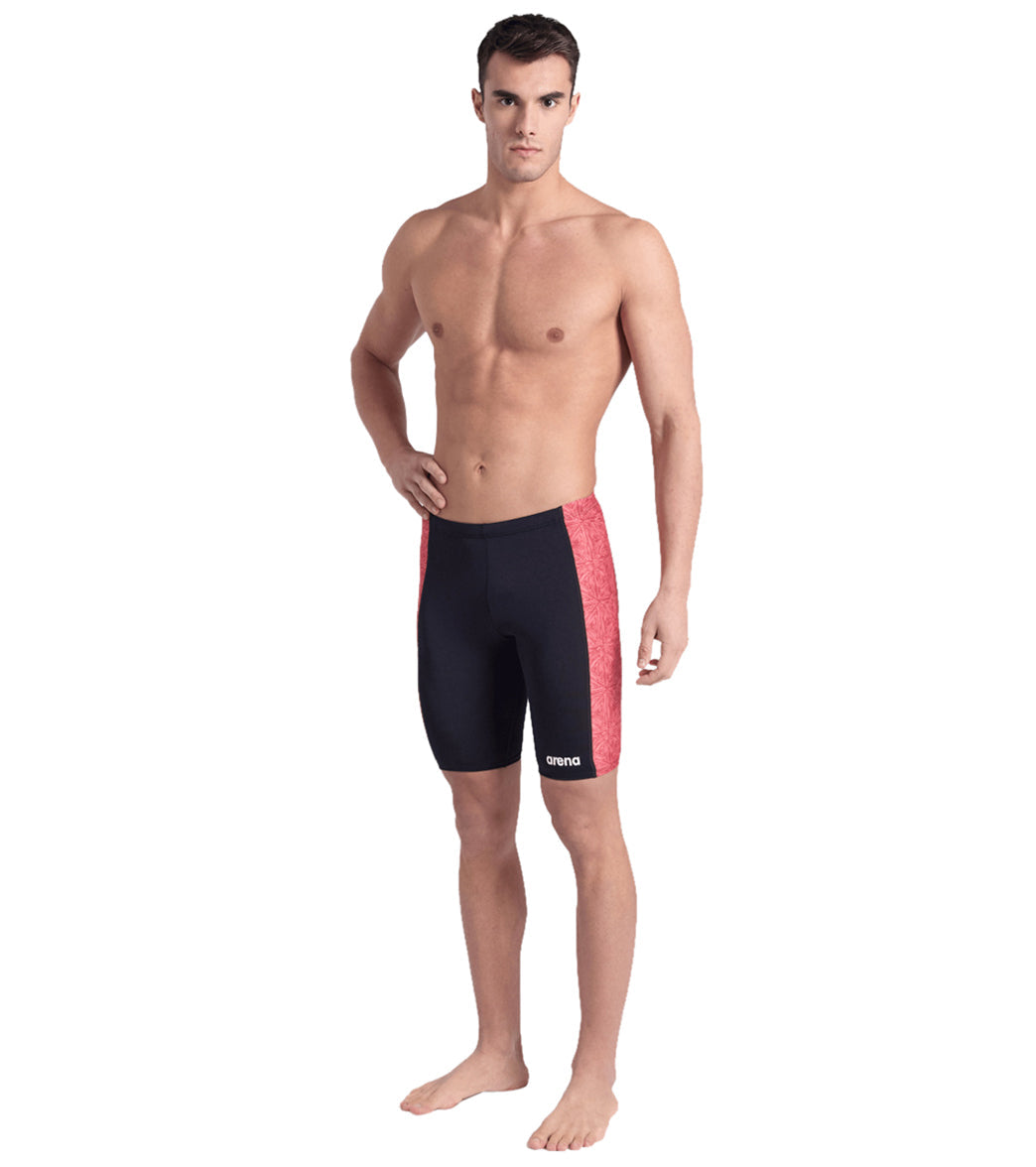 Arena Men's Abstract Tiles Jammer Swimsuit