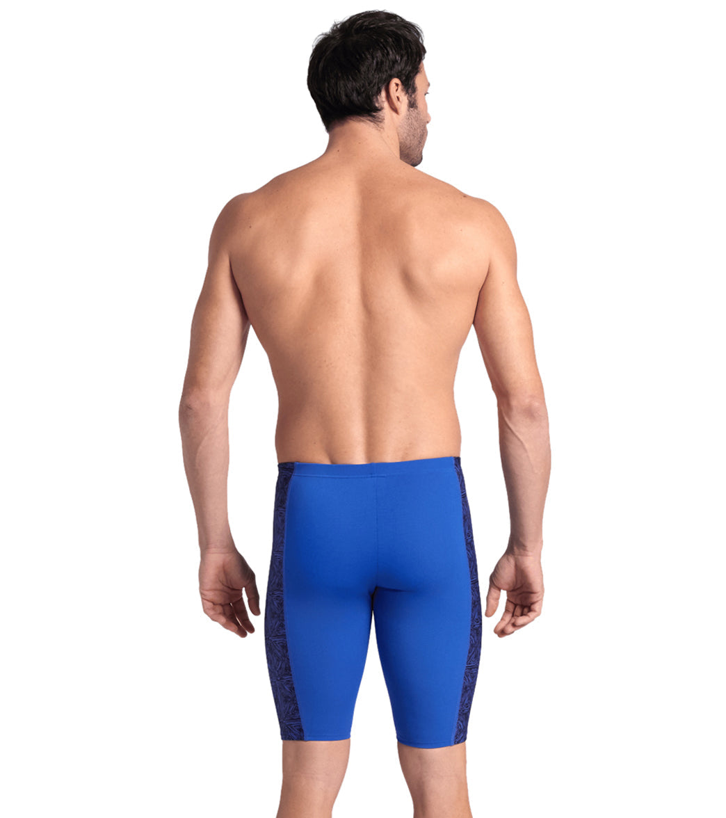Arena Men's Abstract Tiles Jammer Swimsuit
