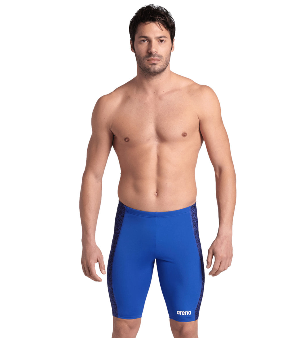 Arena Men's Abstract Tiles Jammer Swimsuit