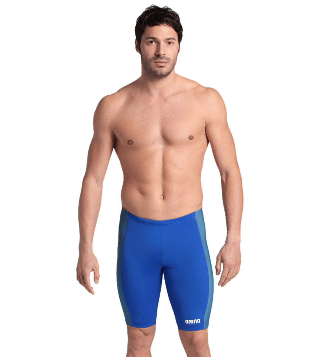 Arena Men's Abstract Tiles Jammer Swimsuit