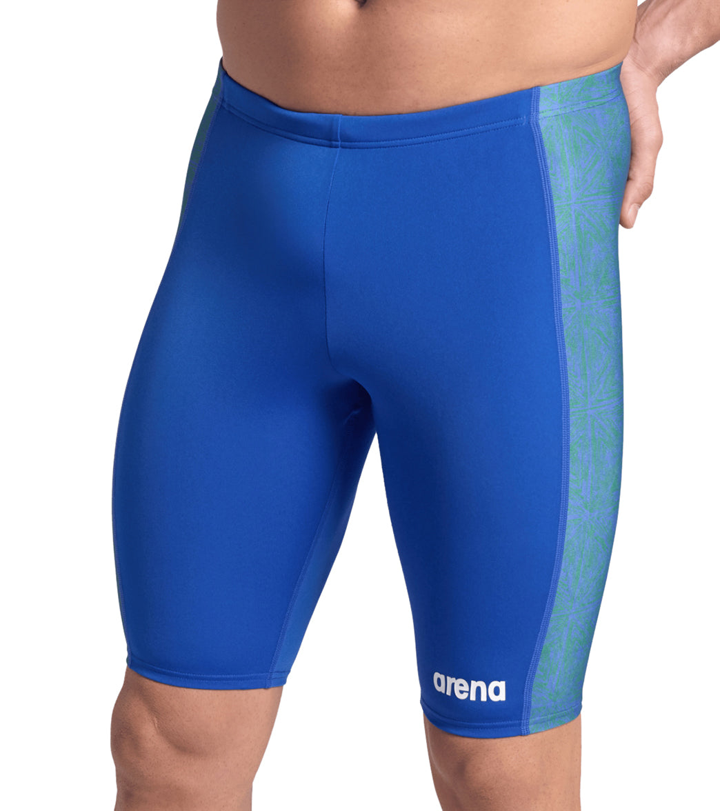 Arena Men's Abstract Tiles Jammer Swimsuit
