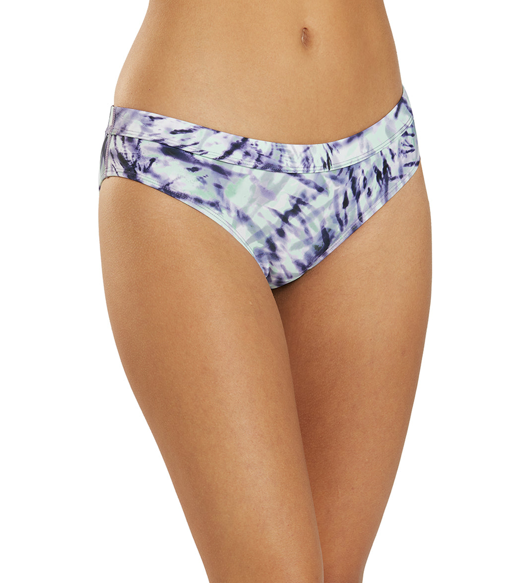 Sporti Active Moonlight Tie Dye Hipster Workout Bikini Swim Bottom