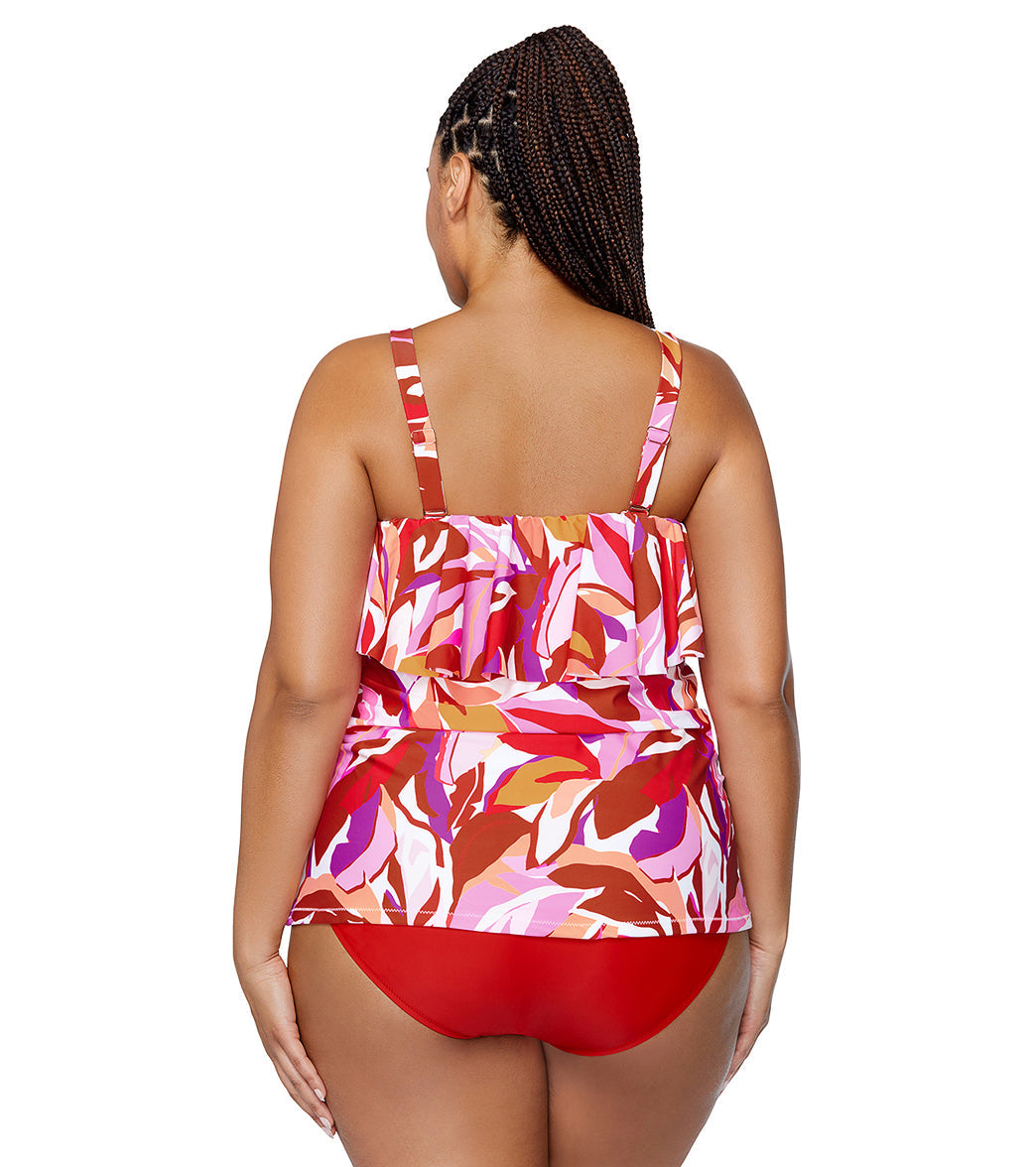 Raisins Women's Leaving Bahia Sella Plus Size Tankini Top