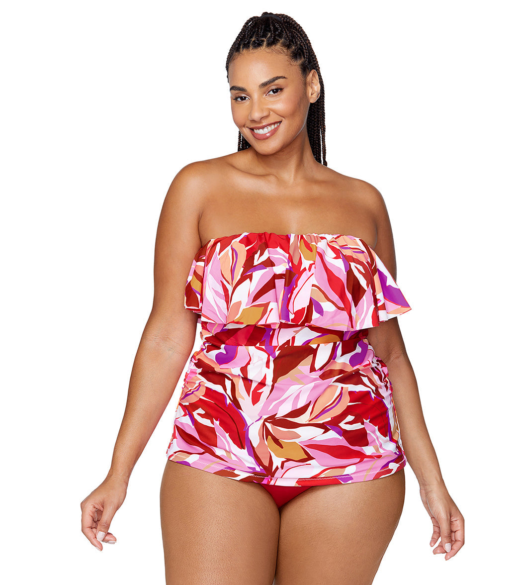 Raisins Women's Leaving Bahia Sella Plus Size Tankini Top