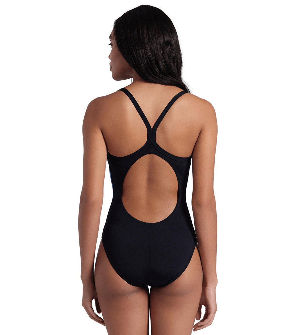 Arena Women's Surfs Up Lightdrop Back One Piece Swimsuit