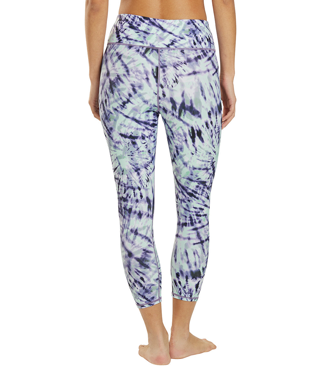 Sporti Active Moonlight Tie Dye Swim Capri Legging