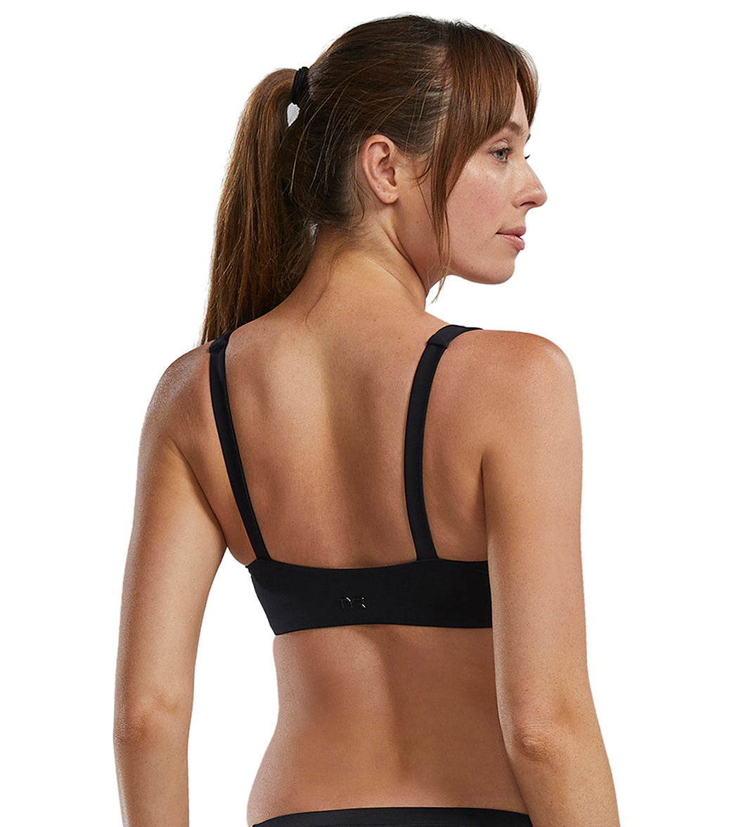 TYR Active Women's Solid Kelly Square Neck Bikini Top