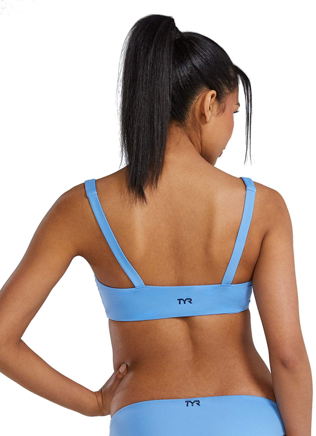 TYR Active Women's Solid Kelly Square Neck Bikini Top