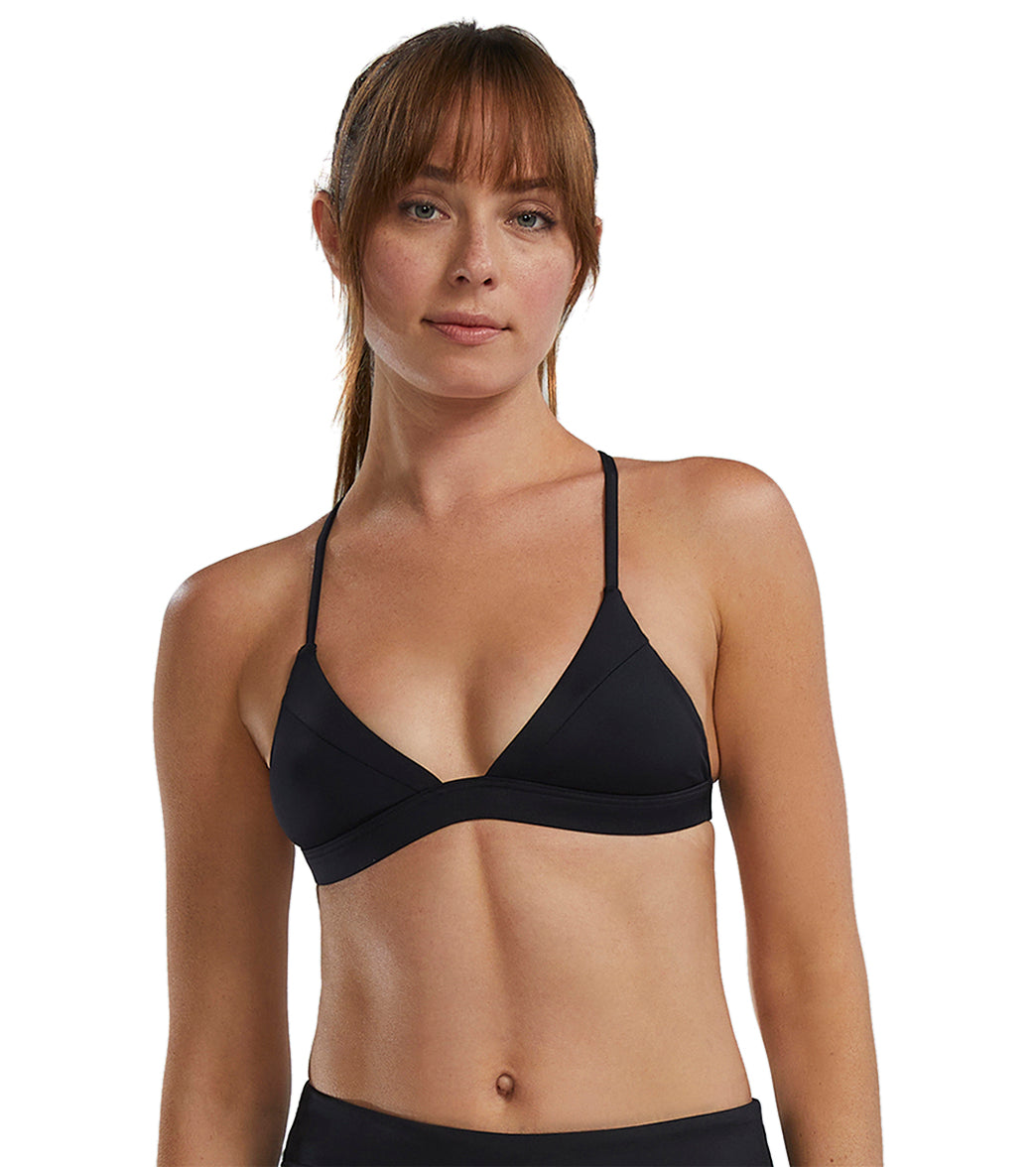 TYR Active Women's Solid Loka Triangle Bikini Top