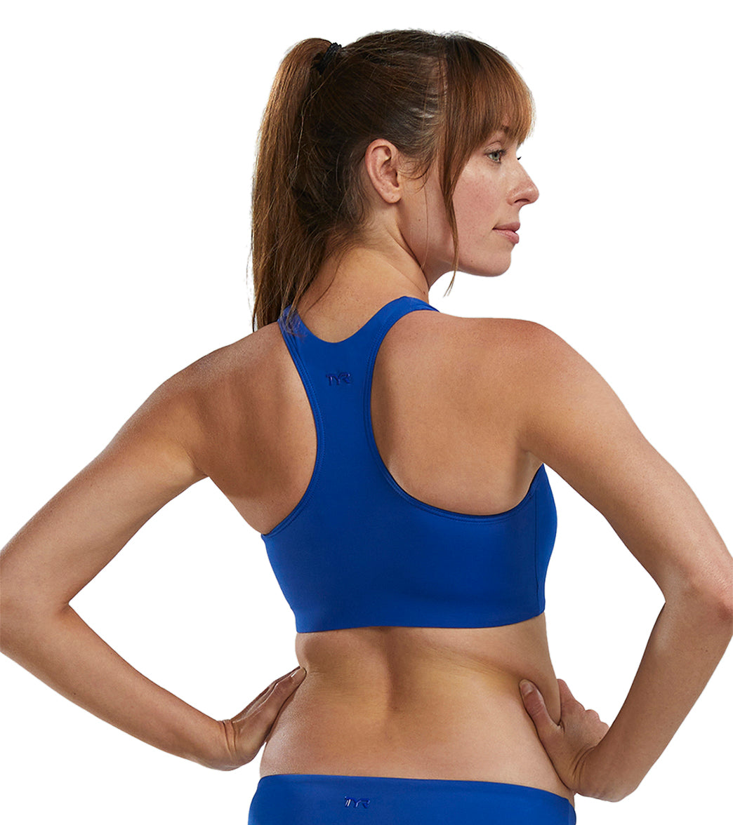 TYR Active Women's Solid Saylor Racerback Bikini Top