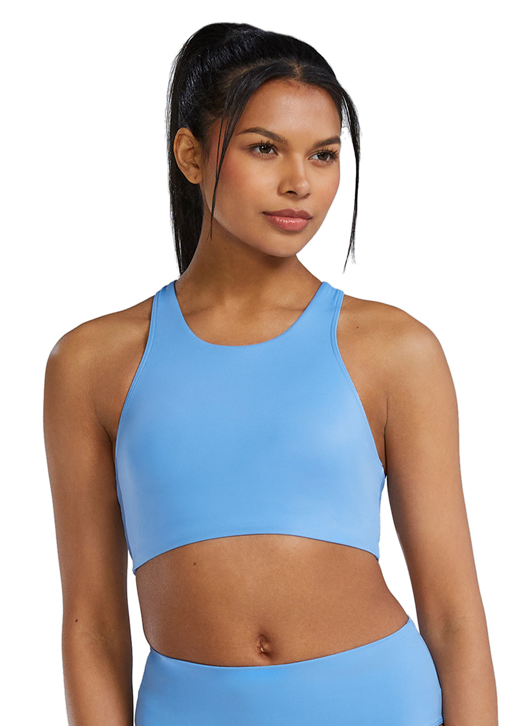 TYR Active Women's Solid Saylor Racerback Bikini Top