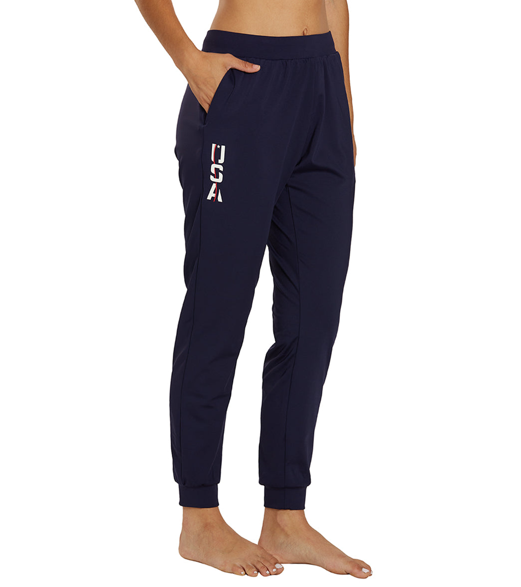 TYR Women's USA Elevation Tech Jogger Pants