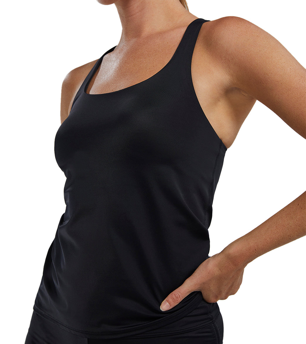 TYR Active Women's Solid Jojo Tankini Top