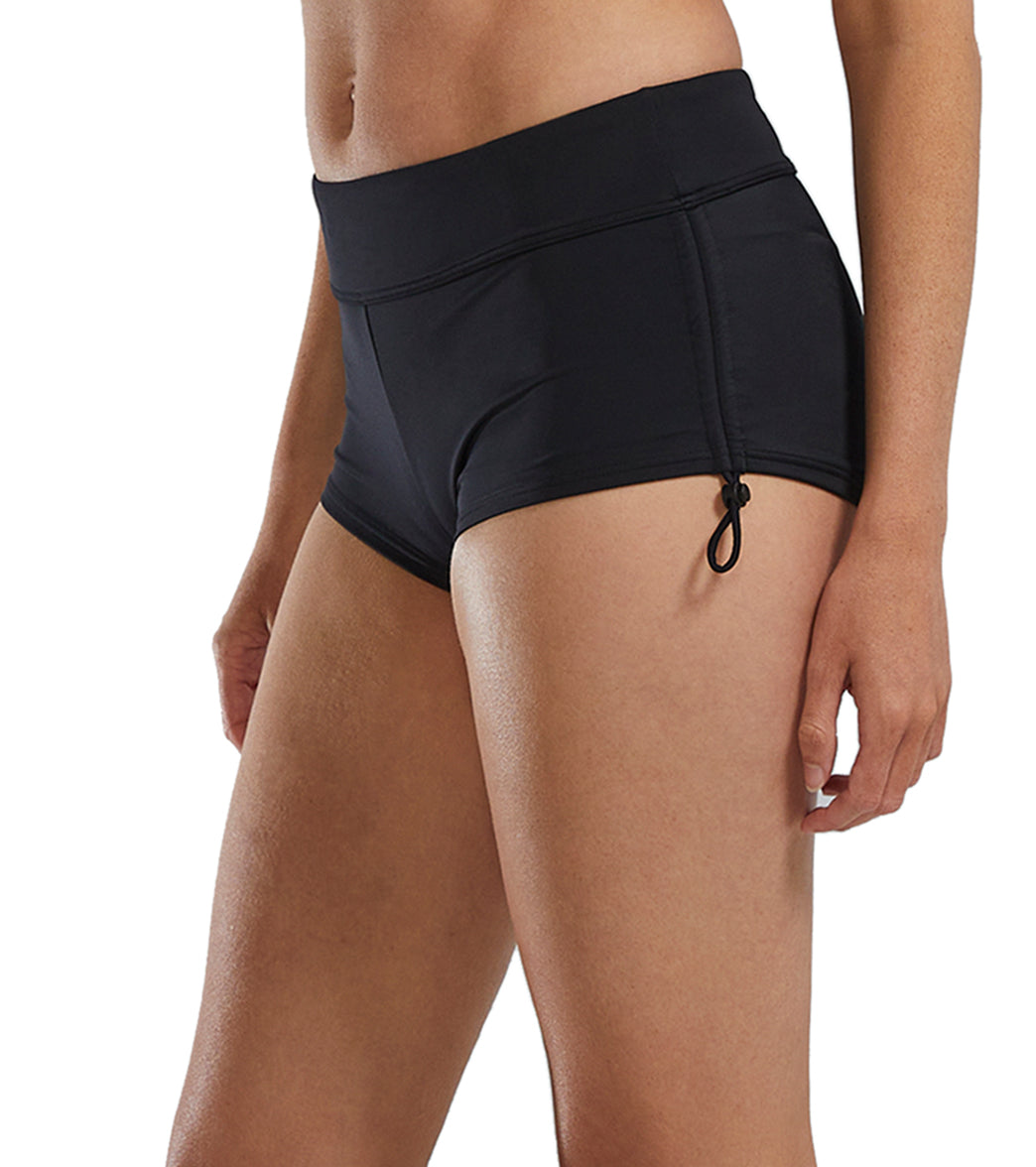 TYR Active Women's Solid Della Boyshort Swim Short