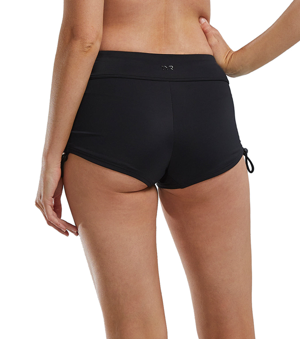 TYR Active Women's Solid Della Boyshort Swim Short