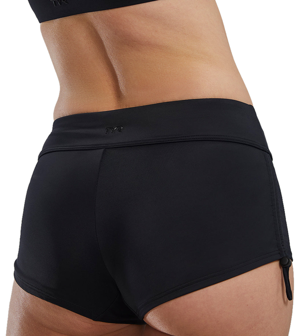 TYR Active Women's Solid Della Boyshort Swim Short