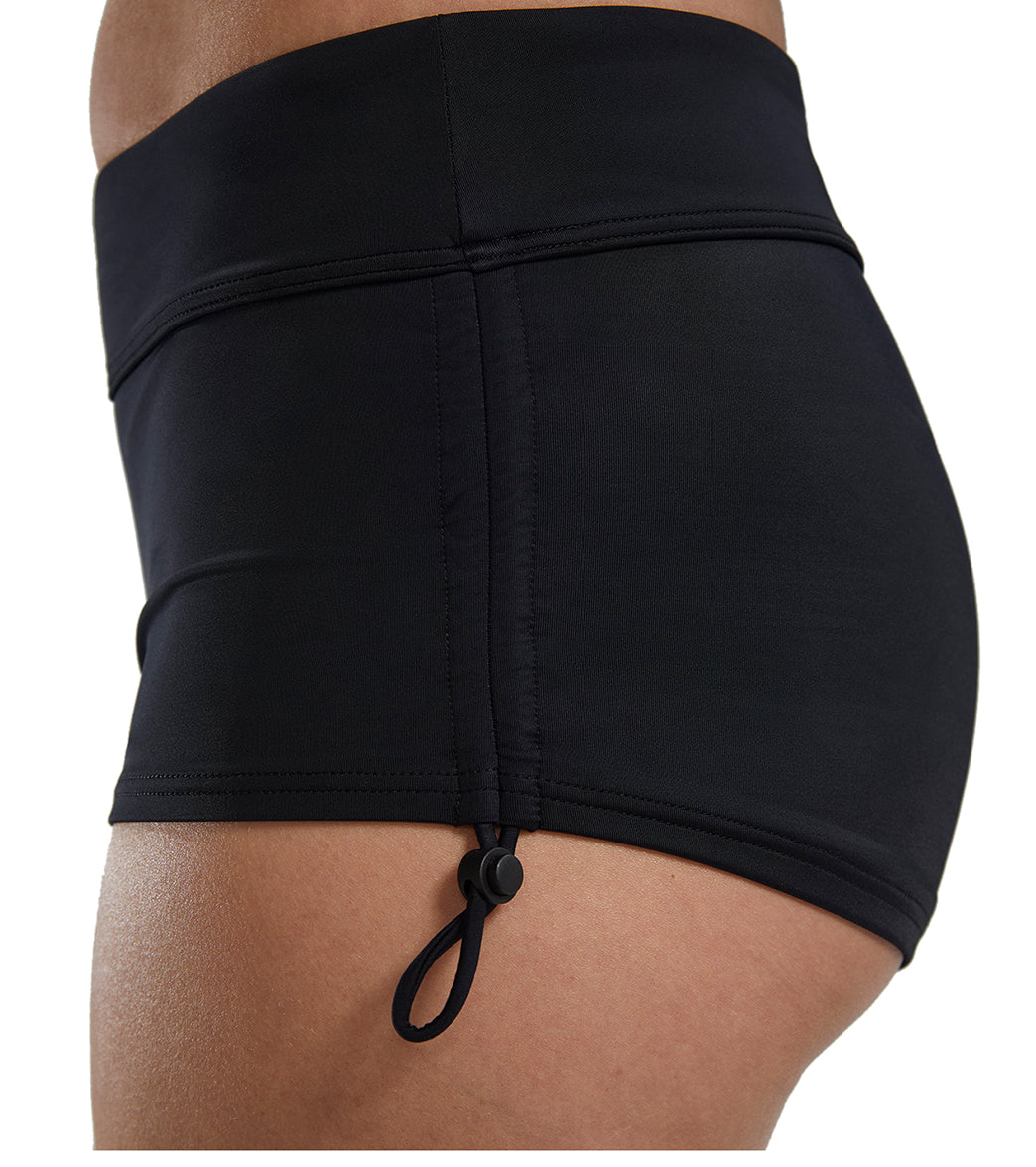 TYR Active Women's Solid Della Boyshort Swim Short