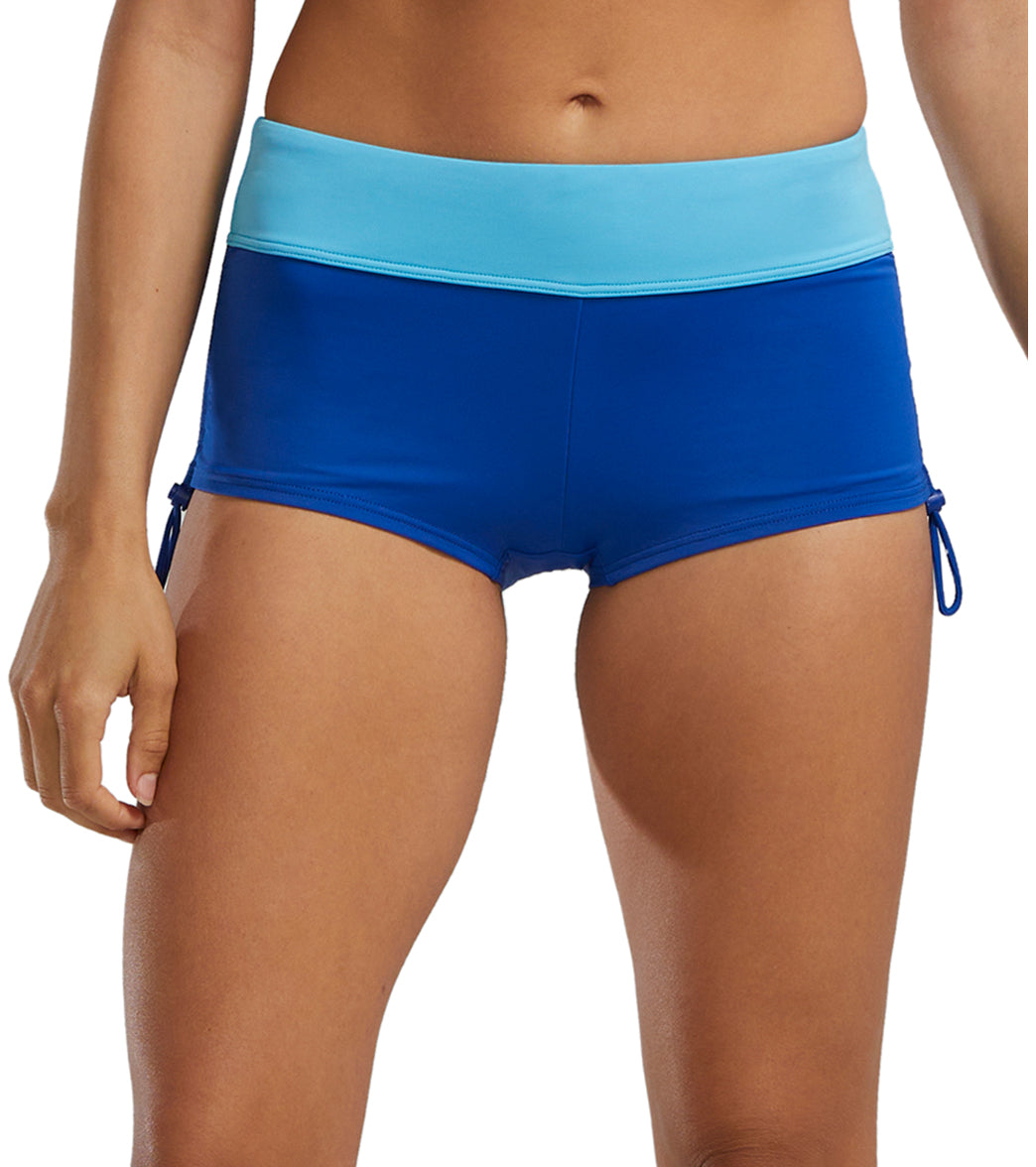 TYR Active Women's Solid Della Boyshort Swim Short