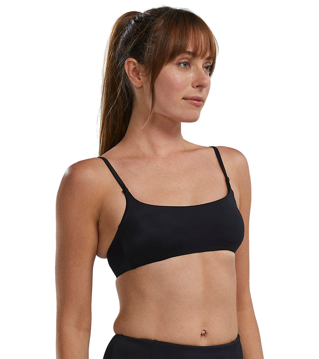 TYR Active Women's Solid Nia Scoop Neck Bikini Top