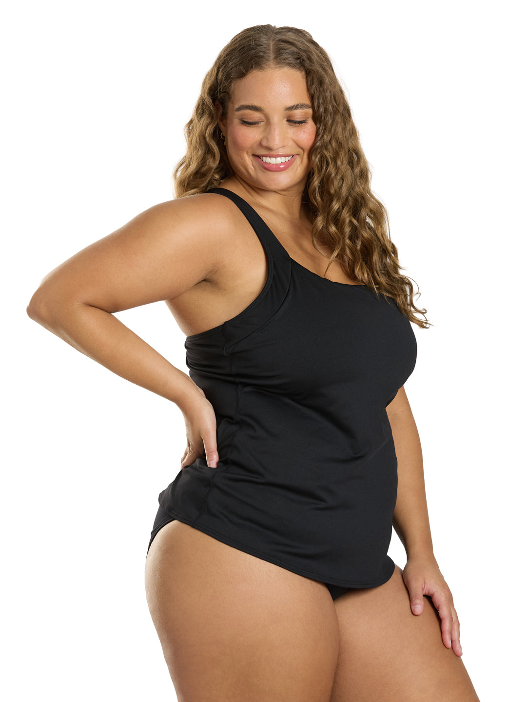 TYR Women's Square Neck Durafast Elite Tankini Top