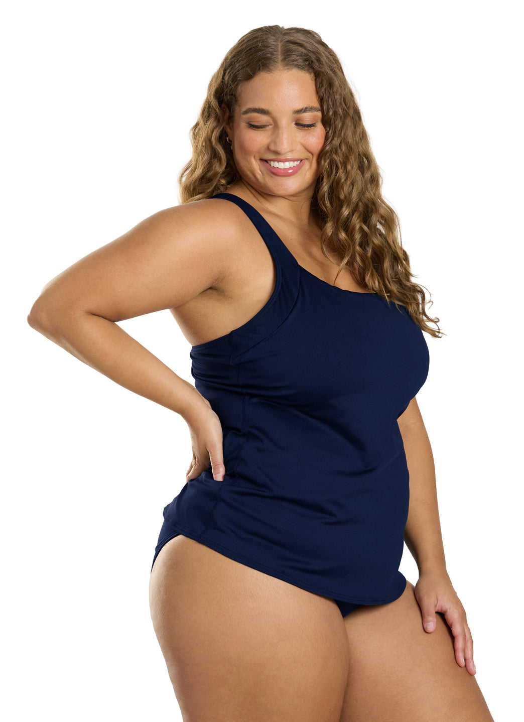 TYR Women's Square Neck Durafast Elite Tankini Top